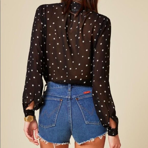 Reformation Antibes Top in Stargazer, XS - Picture 7 of 7